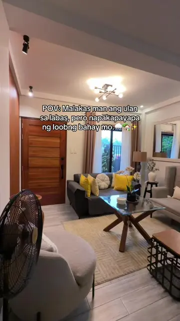 Your home is your safest & most peaceful sanctuary.🌨️🏡 Iba talaga sa pakiramda
