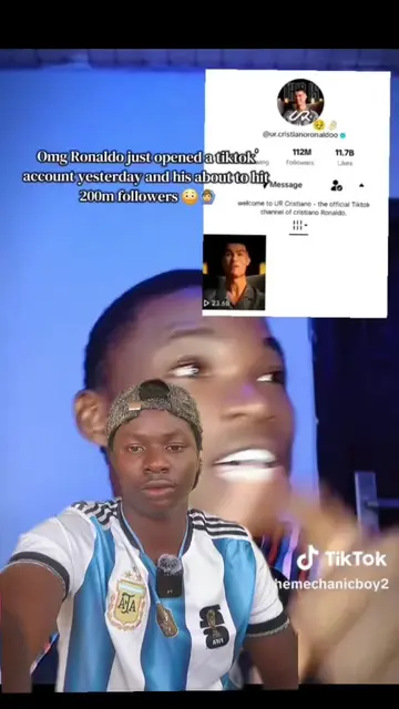 Ronaldo some how has 23billion views on tiktok when we are only 8 billion on ear