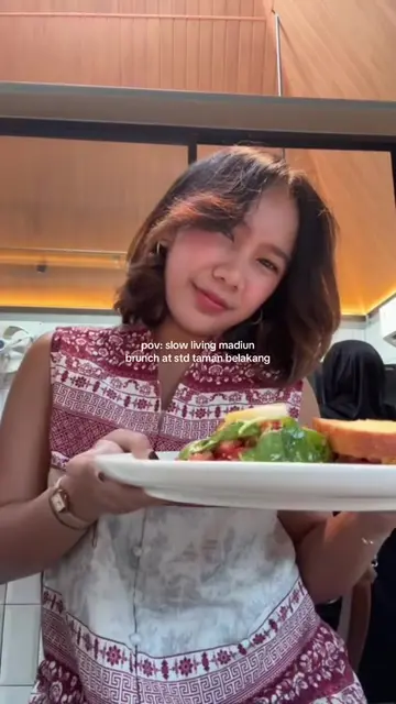 brunch at std taman belakang madiun🍴🤤 berasa punya private chef hehehe #fyp #m