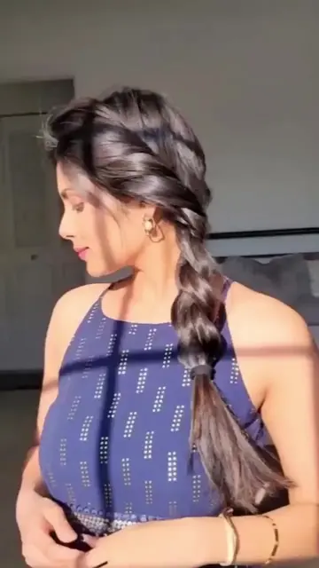 Easy Hair Style for daily 🎗️🎧#foryoupage❤️❤️ #viralvideotiktok #creatorsearchi
