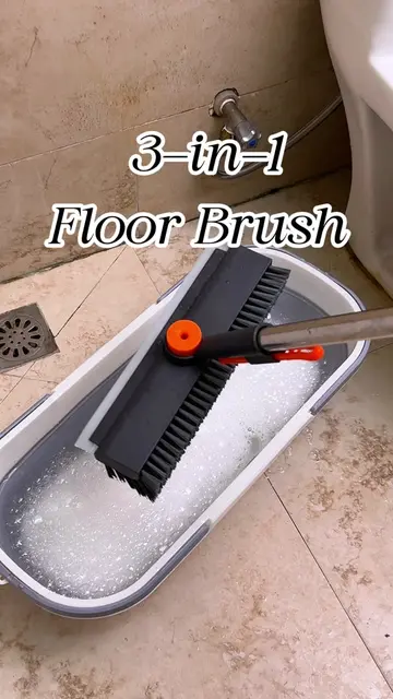 Best value budget helper * This affordable durable long-handled floor brush is a