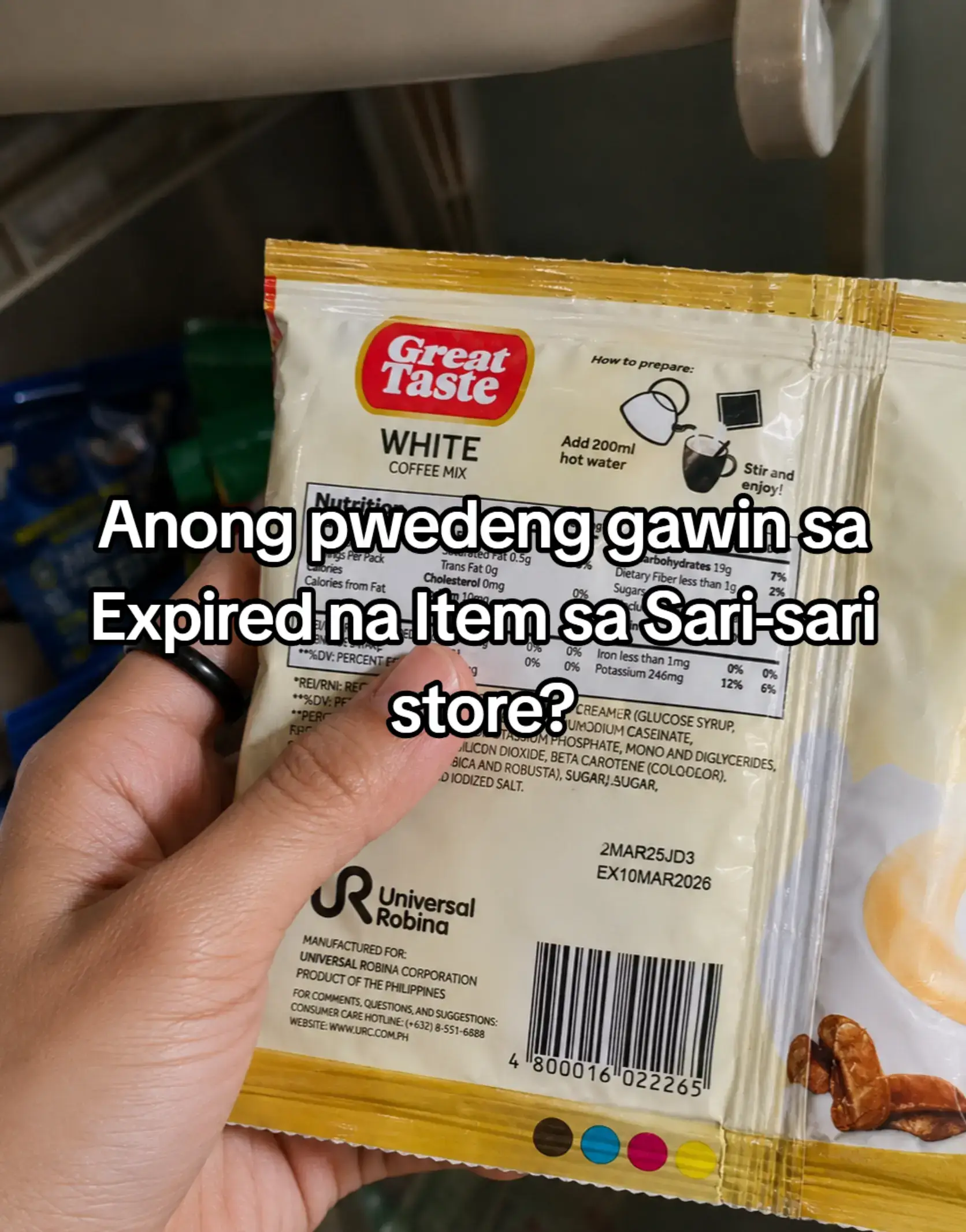 Sayang ang puhunan kapag may panindang napanisan o na-expire lang sa shelf! 🛑💸
