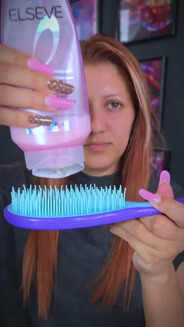 înainte de spălare #preshampoo #hair #hairmoisture #hairlong 