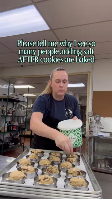 The sweet-salty finish might be the best part of a chocolate chip cookie. @maldo