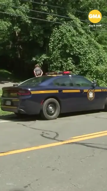 New York State Police are searching for a man who is suspected of killing his fa