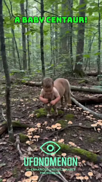 They filmed a baby centaur  hunting for food! So cute! #centaur  