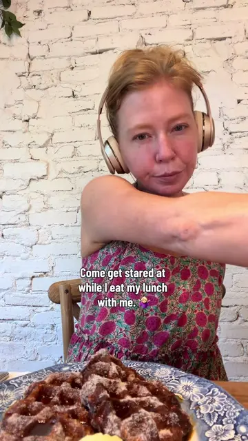 People often ask if people stare when I eat in public.. and the answer is, well,
