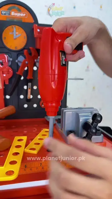 🛠️ Little Builders, Big Imaginations! Give kids their own mini workshop and let