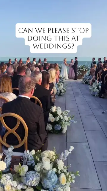 Can we PLEASE stop doing this at weddings?! 😅 And yes… I’m saying this as a lux