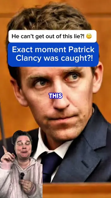 🤥 He knows… and now he’s mad lol. Patrick Clancy caught at Lindsay Clancy trial