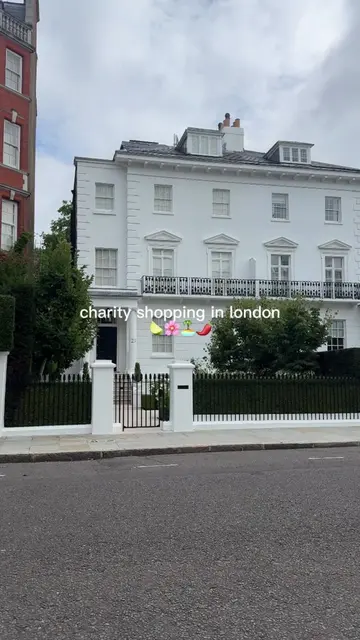 come charity shopping with me in the richest parts of london 🏝️🌸🧚🏻🫧🌶️ #lon
