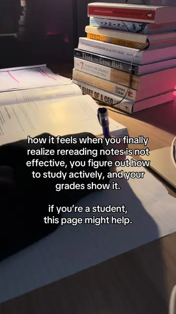 Active study methods >>> #students #studytok #studyhacks #StudyTips #academicval