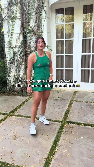 @Emma Navarro behind the lens is best 📸 #fpmovement #tennis #athlete #activewea