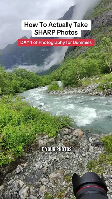 if you’re a beginner photographer and want to know how to take sharp photos, thi