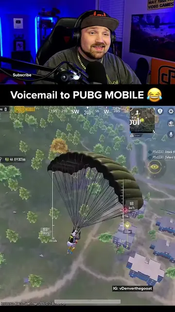 Voicemail to PUBG MOBILE is Crazy 🤣 #pubgmobile #bgmi #pubgm #pubgmnextstarprog