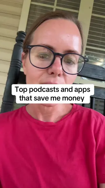 Podcasts and apps that save me money #savingmoney #budget #frugalliving  #TikTok