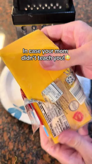 Don’t throw your blunt cheese grater. Do this instead and thank me later 👌😍 #c