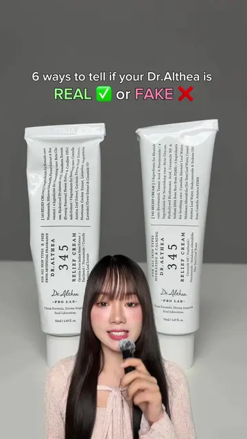 Think your Dr.Althea cream is real? 👀 Counterfeit skincare is becoming more com