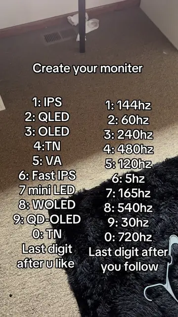 Comment what you got #techtok #setup #monitor #guide #pcsetups 