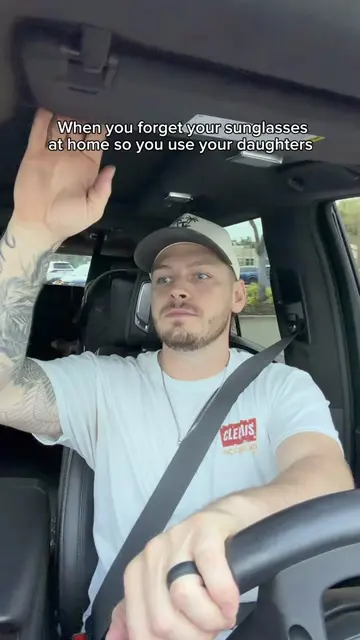 The coolest driver on the block 😂 #comedy #dad #daughter #girldad #parents 