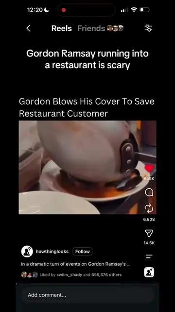 Gordon 20 years ago might’ve started swinging on the workers 😭 #gordonramsay #k