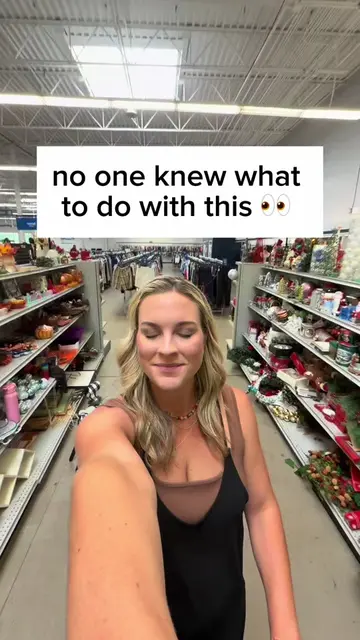 everyone saw JUNK 👀 but I had an idea 😍 #thrifting #goodwillfinds #thriftfinds