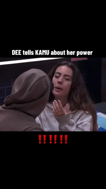 Dee tells Kamu about her power. She hasn’t told anyone else not even Devens.  #b