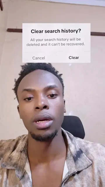 How to remove search history in tiktok 