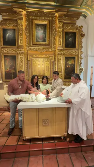 officially a padrino! ✝️🤍 #padrino #alannized #baptism #bautizo 