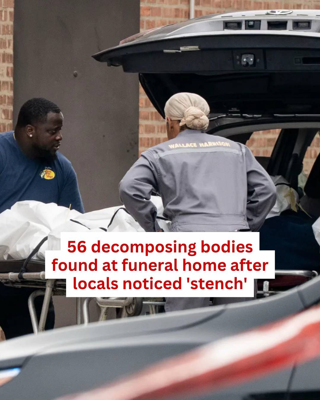 Grieving families are being put through more heartache as 56 decomposing bodies 