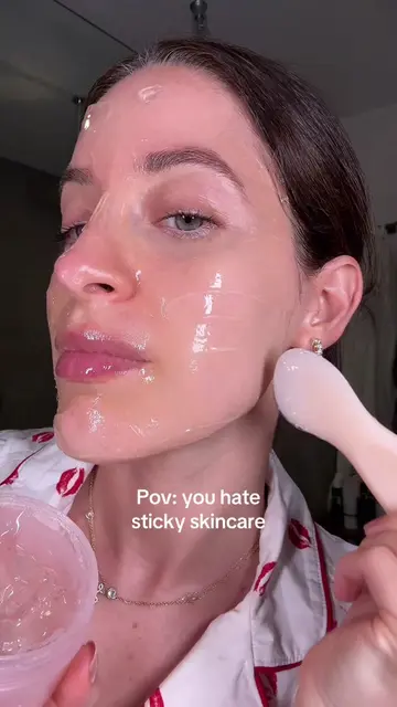 Not my silk pillowcase 🫠 @Jes | Skincare Zombie🧟‍♀️ #stickyskincare #nighttime