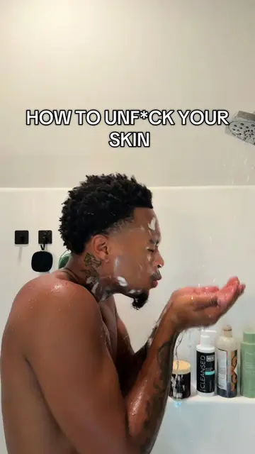 Unf*ck your habits and your skin might follow. 🤝🏽 #morelifeky #fyp #skinroutin