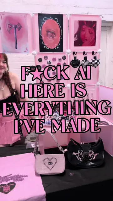 Ai could never 🤭 If you want to support REAL artists and makers, come down to @