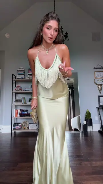 Quiet on the creek👀👀 #OOTD #weddingguest #dresses #ootdinspo #fashiontiktok 