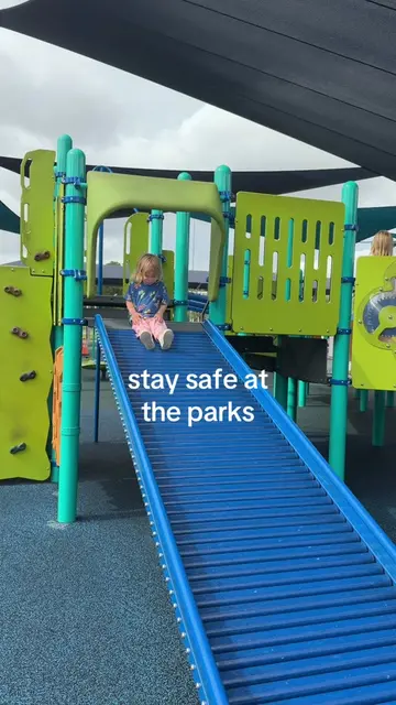 I only post it because I’ve seen it 😭 #rollerslides #playgrounds #momtok 