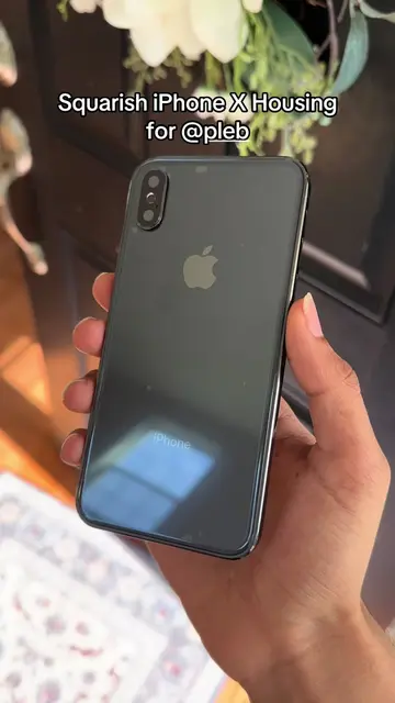 Squarish iPhone X housing #iphone #ios #apple #techtok 