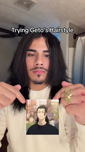 How did I do on this one? #sugurugeto #hairstyle #hairstyling #longhair #miguel 