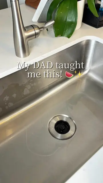 🍉 My dad taught me this simple trick for washing watermelon before cutting it. 