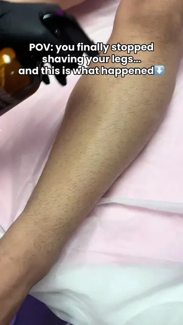 When you trade the razor for consistent waxing🥰🥰 Waxing removes the hair from 