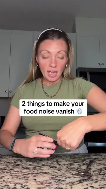 Do these two things to get rid of your food noise and sugar cravings! ✌🏼 1. STO