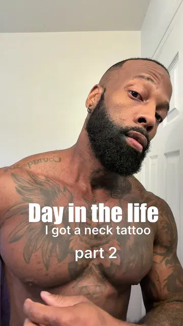 I finished my neck tattoo. All neck tattoo jokes are welcomed. Try to be funny a