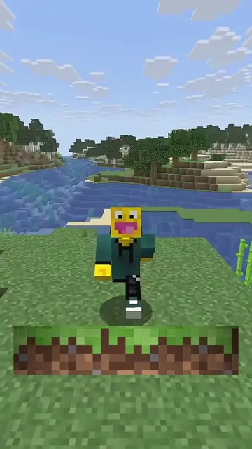 This button hides a secret entrance in Minecraft EG7WK7RF #Minecraft #mine #mine