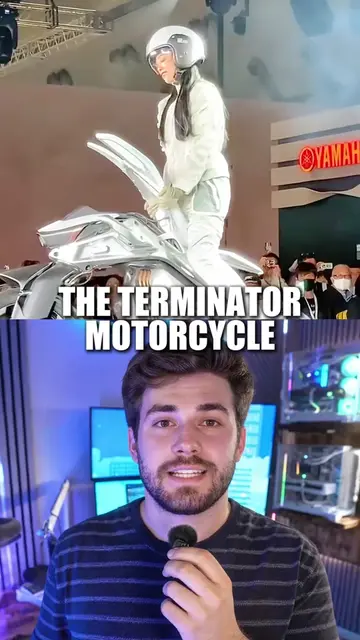 Yamaha just unveiled the Motoroid, a futuristic AI-powered motorcycle that balan