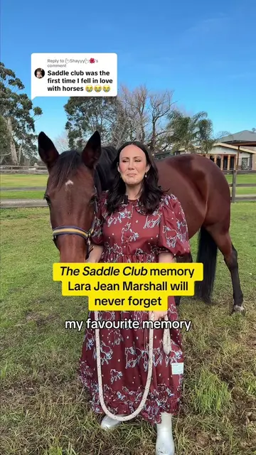 Replying to @ᥫ᭡Shayyyᥫ᭡🌺 comment your favourite memory from the saddle club so 