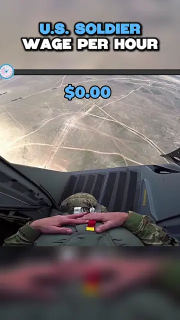 U.S. Soldier wage per hour #fyp #foryou #viral 