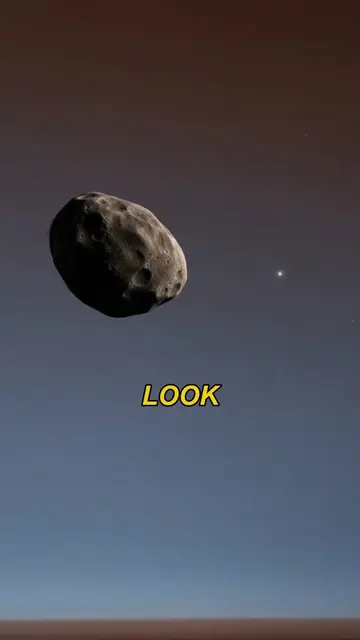 From Mars, Earth was one tiny pixel 195 million miles away. Then Phobos crossed 