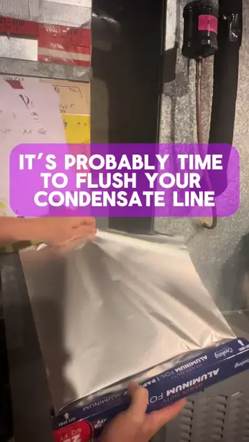If you’re like me this might be a little overdue.  Turn off AC, Find the condens