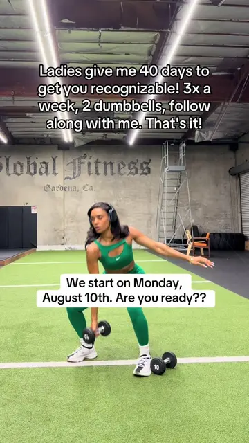 2 dumbbells and 30 min you ONLY need to start my program. You in? #combomoves #w