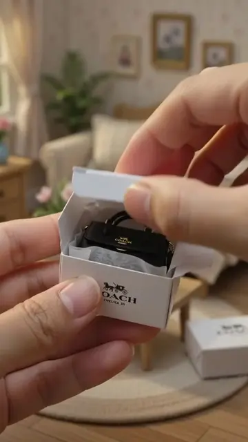 @Coach My first mini Coach bag unboxing 🫢👜 How cute is this? #fyp #coach #mini