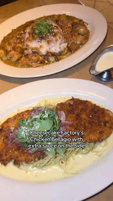 Trust me when I say @The Cheesecake Factory’s Chicken Bellagio is about to be yo